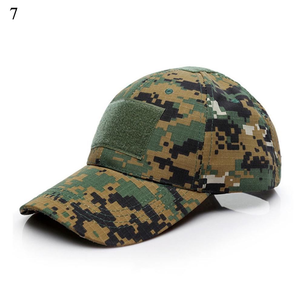 Outdoor Sport Snap back Caps Camouflage Hat Simplicity Tactical Military Army Camo Hunting Cap Hat Adult Cap