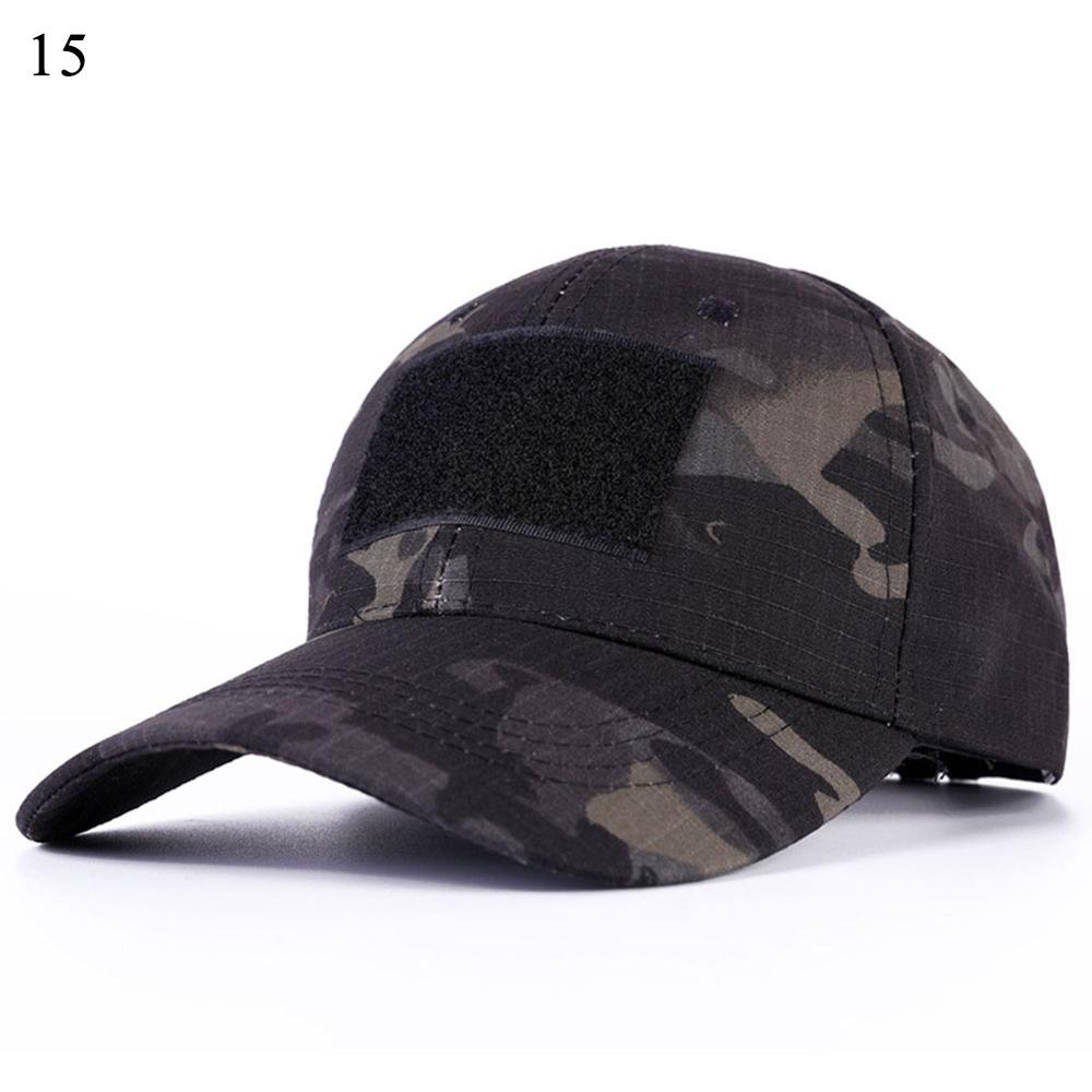 Outdoor Sport Snap back Caps Camouflage Hat Simplicity Tactical Military Army Camo Hunting Cap Hat Adult Cap
