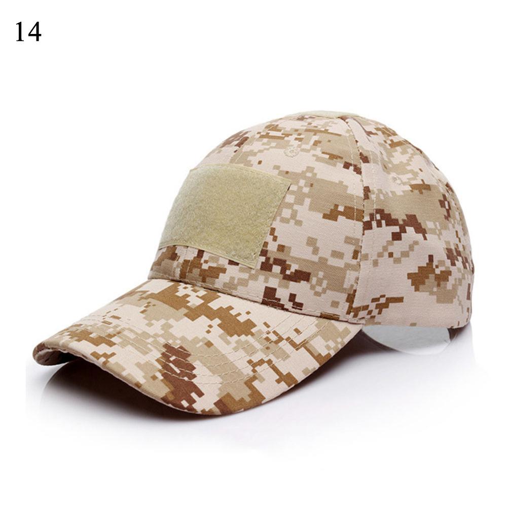 Outdoor Sport Snap back Caps Camouflage Hat Simplicity Tactical Military Army Camo Hunting Cap Hat Adult Cap
