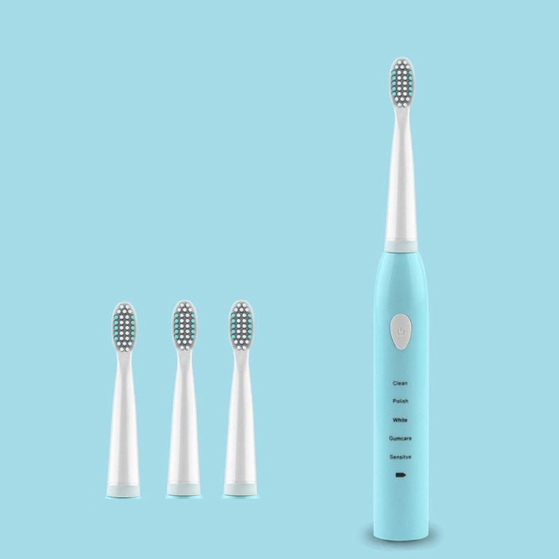 Electric Toothbrush Powerful Ultrasonic Sonic USB Charge Rechargeable Tooth Washable Electronic Whitening Timer Teeth Brush J110