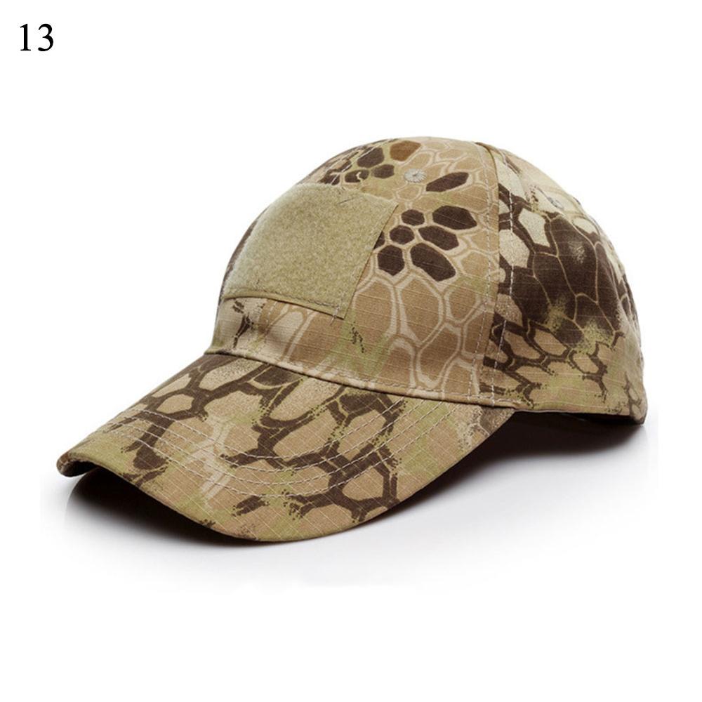 Outdoor Sport Snap back Caps Camouflage Hat Simplicity Tactical Military Army Camo Hunting Cap Hat Adult Cap